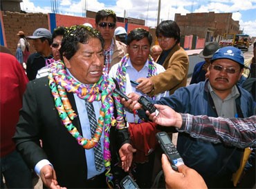  David Mamani Paricahua, alcalde de Juliaca con el más alto índice de desaprobación