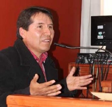 Hernán Fuentes, ex Presidente Regional de Puno.
