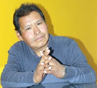 Walter Paz, candidato al consejo regional de Puno