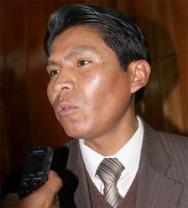 Javier Humpiri Yucra, alcalde de Puno