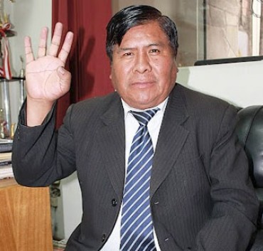 Juan Luque Mamani, candidato al GR de Puno 