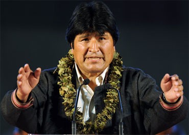 Evo Morales Ayma, presidente de Bolivia