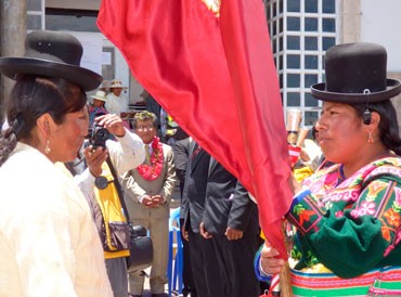 Nuevos tenientes gobernadores juramentaron al cargo en Ácora Puno