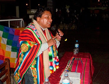 Félix Cárdenas Aguilar, Viceministro de Descolonización del Estado Plurinacional de Bolivia