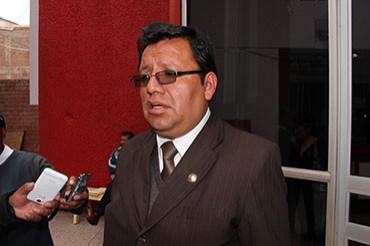 William Lanza Molleapaza, Gerente de Fiscalización y Control del municipio de Juliaca