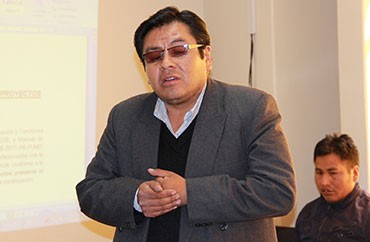 Edwin Guerra Ramos, decano del Colegio de Ingenieros Consejo Departamental Puno