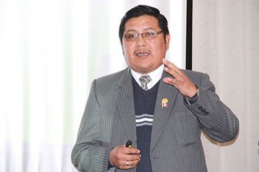 Edson Apaza, gerente regional de Recursos Naturales