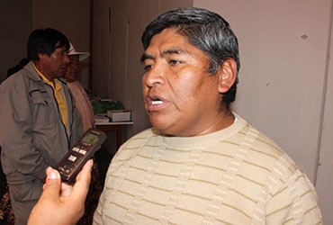 Juan Vilca Caillahua, presidente de la Federación Regional de Tarkadas, Pinquilladas y Chacalladas