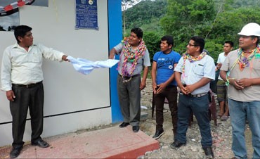 Entregan infraestructura en el Centro Poblado de San Ignacio - Sandia