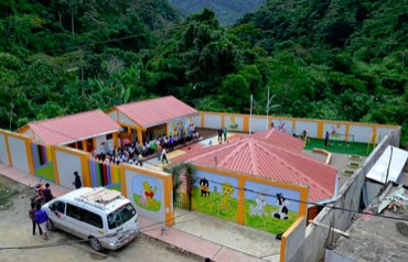 Entregan infraestructura educativa inicial en Pacaysuizo Sandia