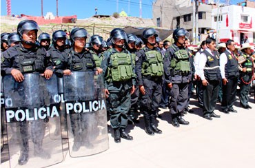 Grupo Géminis PNP de Lima combatirá bandas delincuenciales en Juliaca