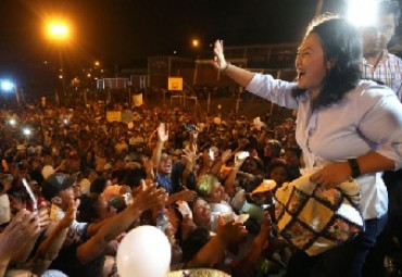Keiko Fujimori mañana inicia su conquista del sur del Perú