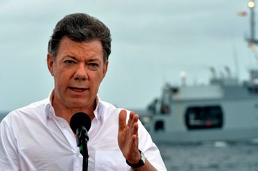 presidente colombiano Juan Manuel Santos