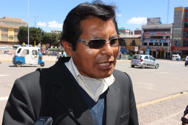 Raúl Huarecallo Ramos, el presidente del Comité de Fiscalización del Drenaje Pluvial.