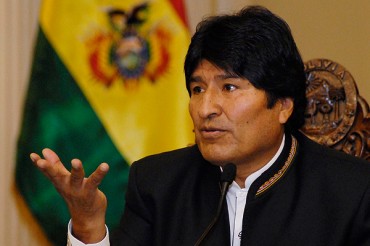 Evo Morales declara 