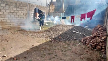 Juliaca: Fumigaciòn en Chilla