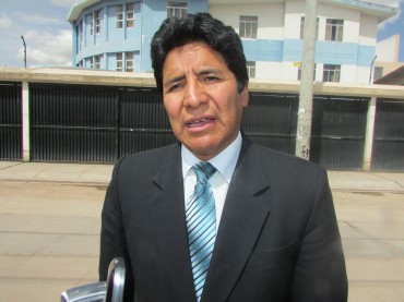 Presidente de la Asociación de Abogados de la Provincia de San Román, Henry Tupa Fernández