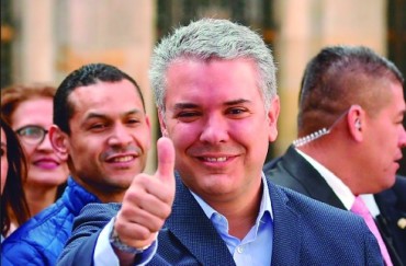 Duque fue elegido en segunda vuelta como presidente de Colombia 