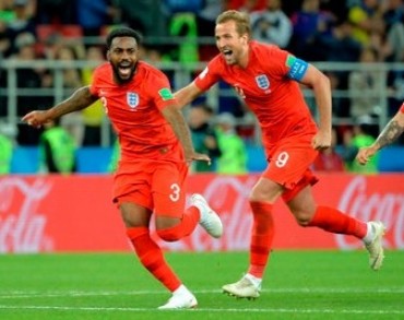 Inglaterra venció a Colombia  en dramática tanda de penales