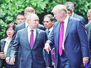 Trump no confía en cita con Putin