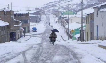 51 distritos afectados por nevadas en Puno