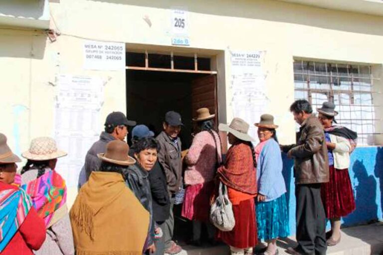 Puno: Hoy se realizan las elecciones complementarias en Ato Inambari