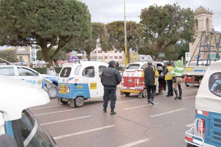 Juliaca: Delincuencia afecta a mototaxistas formales
