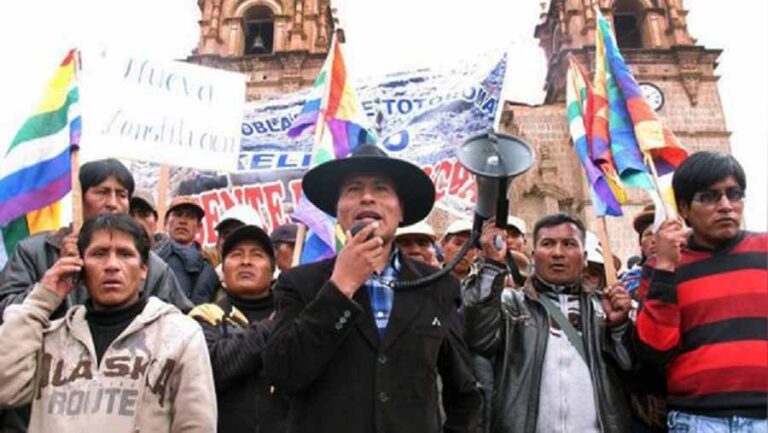Walter Aduviri: Hoy se realizan alegatos finales en el caso «Aymarazo»