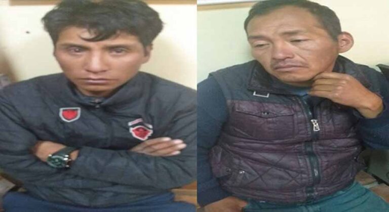 Ladrones de autopartes fueron detenidos