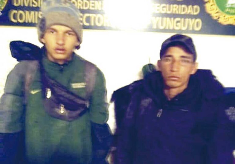 Puno: Dos colombianos fueron arrestados por asaltar a joven