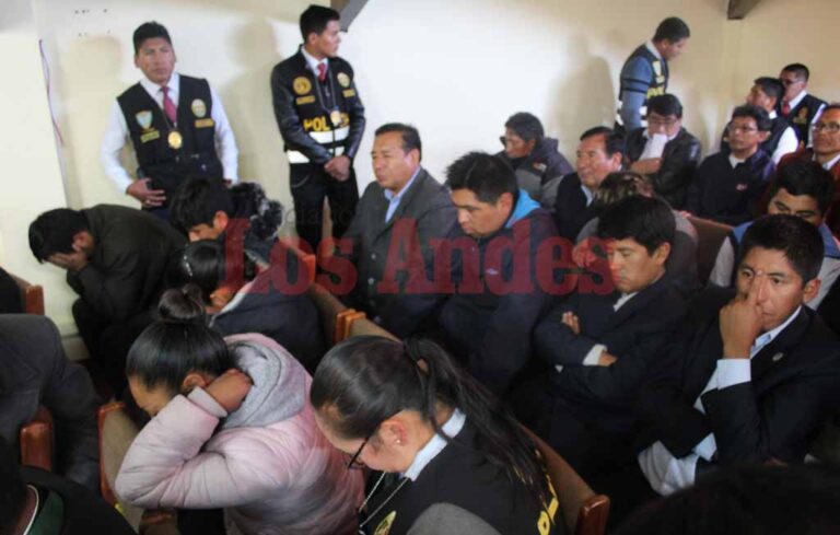 Puno: Esta tarde se decidirá situación legal de «Los profes del Altiplano»