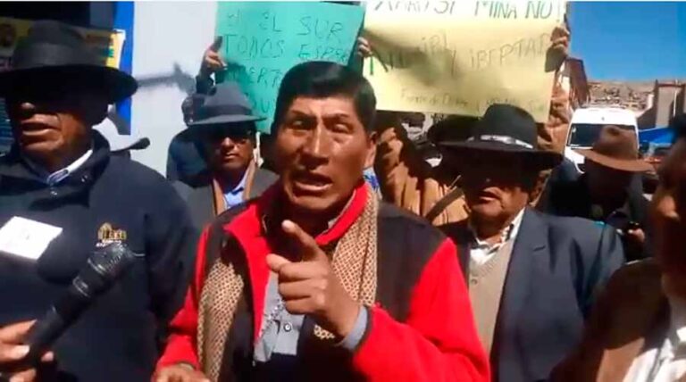 Puno: Dirigentes amenazan con segundo «Aymarazo» si Aduviri es declarado culpable