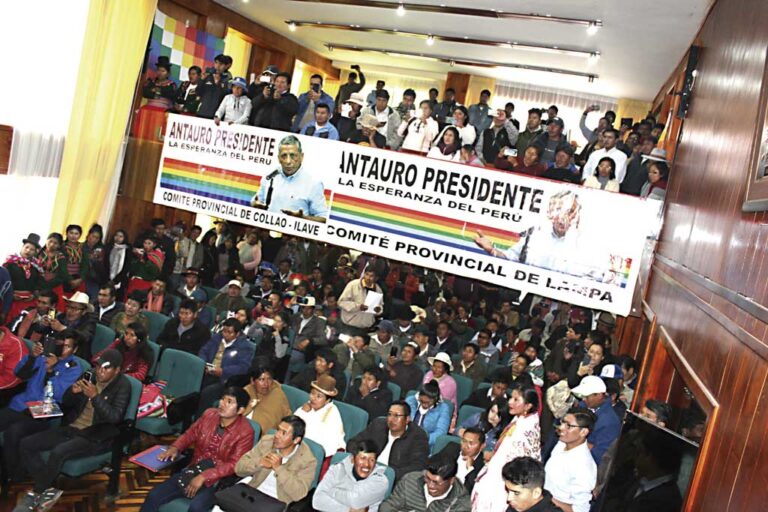 Puno: Piden libertad de Antauro Humala