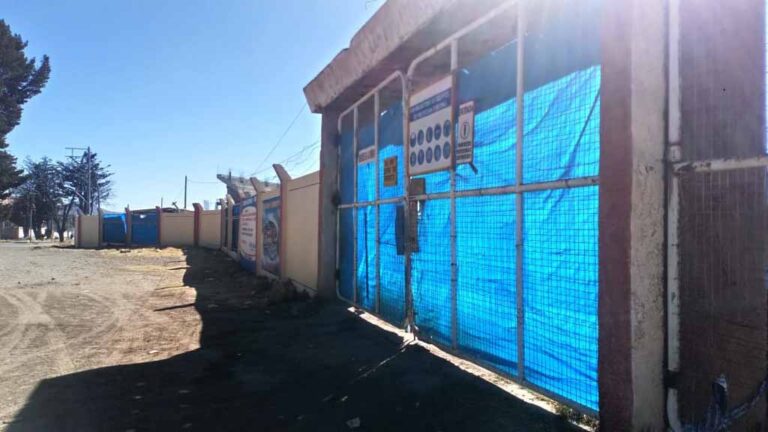 Abandonan obra del Gobierno Regional