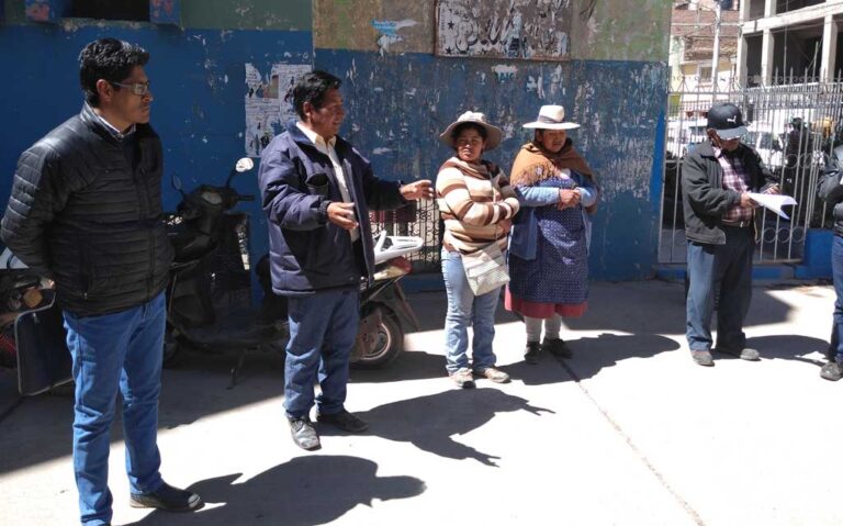 Presidente de las 4 zonas de Juliaca exigió que Aduviri responda a la justicia