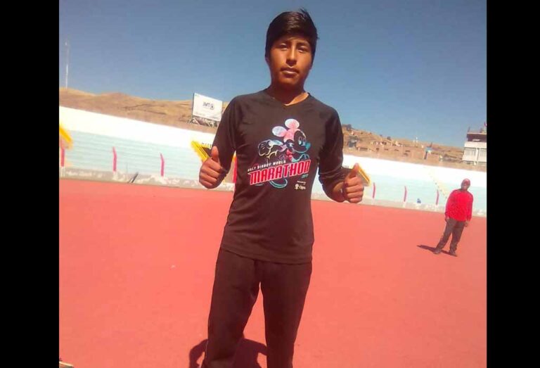 Lenin Saravia: “El atletismo me reduce el estrés”