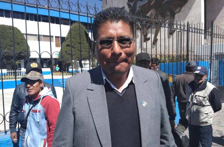 Puno: Walter Aduviri rechazó agenda de recursos hídricos y límites territoriales