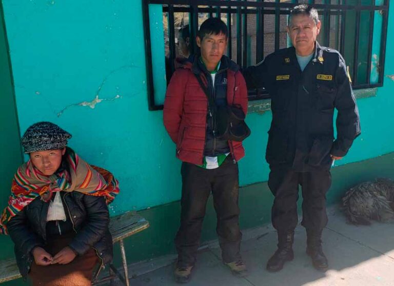 Abigeos se salvaron de morir linchados
