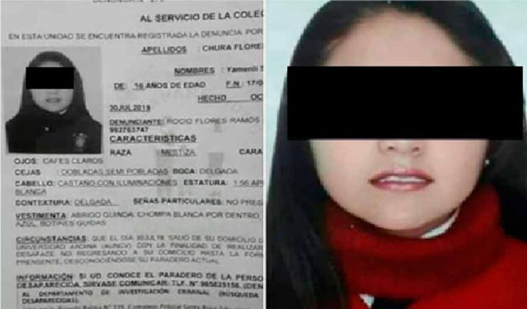 Contradicciones en caso de menor reportada como desaparecida