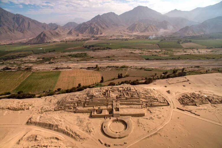 Caral fue declarada referente cultural y arquitectónico de la Comunidad Andina