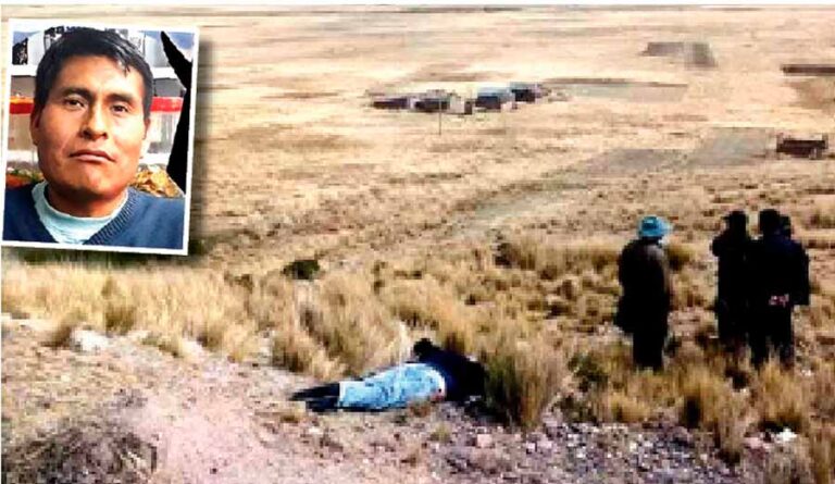 Exigen justicia para moqueguano que fue asesinado