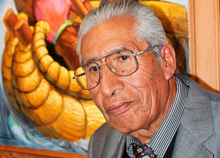 Juan de la Cruz Machicado: «Mis cuadros se exhibían entre los de Dalí y Miró»