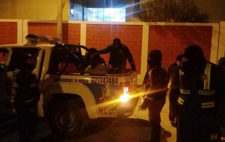 Serenos capturaron a ladrón tras persecución