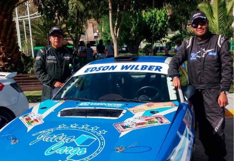 Juliaqueños clasificaron a la final del Campeonato Nacional de Rally