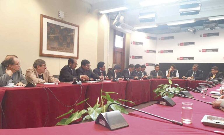 PCM apoyará a Puno en tema de límites con Moquegua