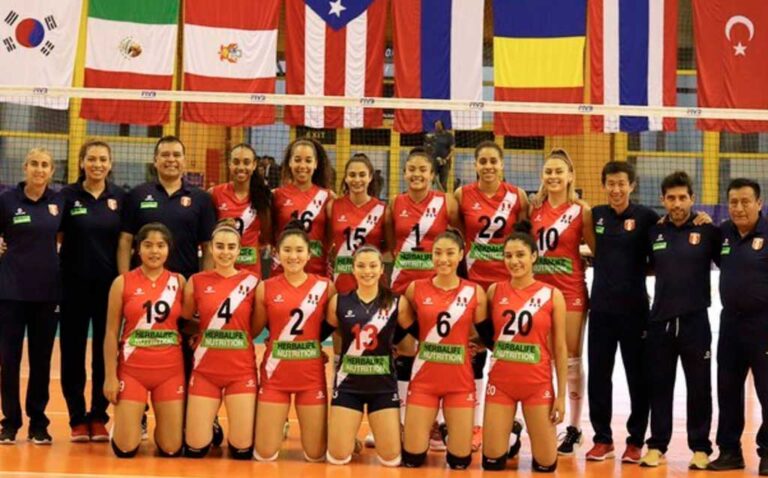 Perú clasifica a cuartos de final en Mundial de Voleibol Sub-18