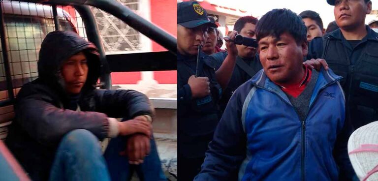 Dos delincuentes se salvaron de ser linchados por comerciantes