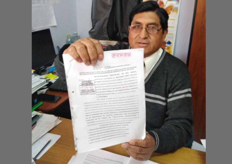 Presentaron nuevas denuncias contra Oswaldo Marín y otros exfuncionarios