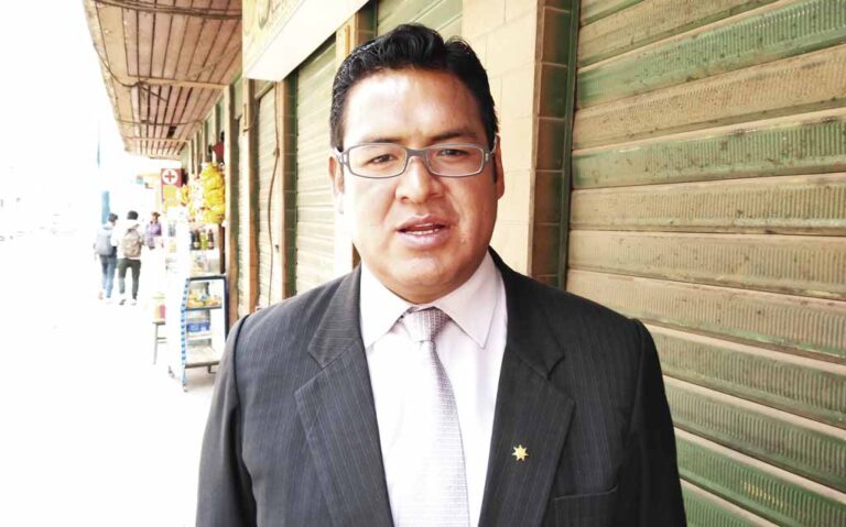 Elecciones 2020: Ex subprefecto no participará en comicios de enero próximo