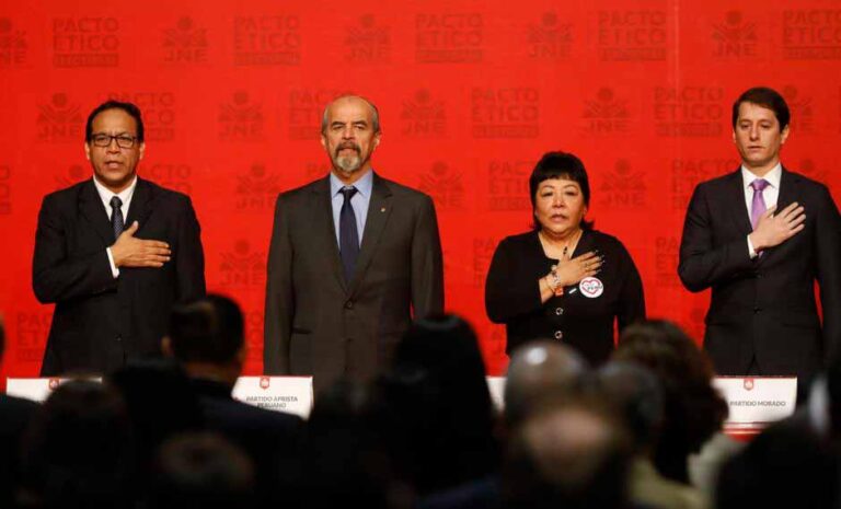 Elecciones 2020: Partidos políticos suscribieron Pacto Ético